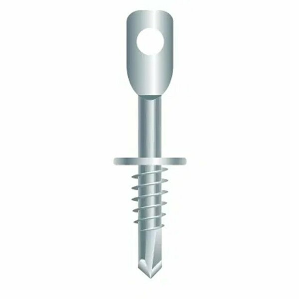 Strong-Point Acoustical Eye Lag Screw 1/4 x 2in w/ Self-Drilling Point EA2